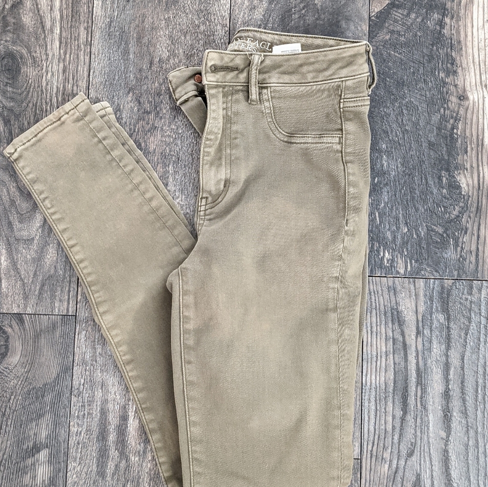 EUC American Eagle Sky High Jegging